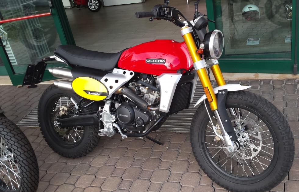 usato Fantic Motor Caballero 125 Scrambler 4t (2018) Gabrielli Moto