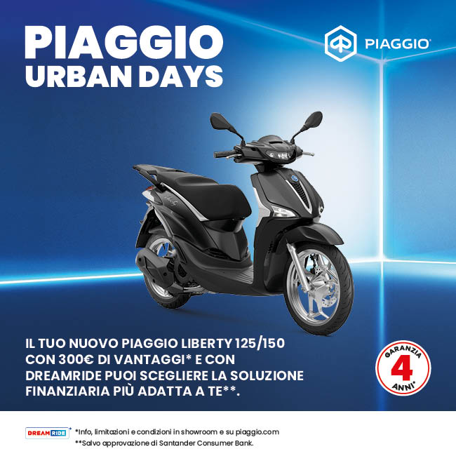 PROMOZIONE LIBERTY 125/150 