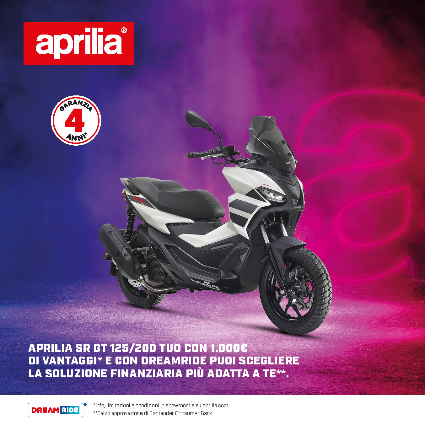 PROMOZIONE SR GT 125/200