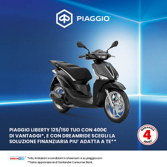PROMOZIONE LIBERTY 125/150 