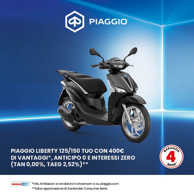 PROMOZIONE LIBERTY 125/150 
