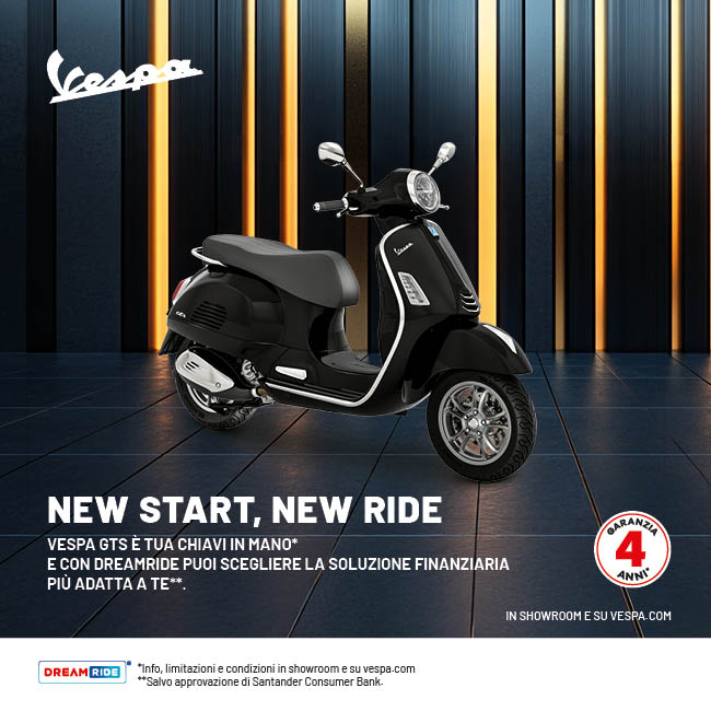 PROMOZIONE VESPA GTS 125/310 e GTV E5+ 