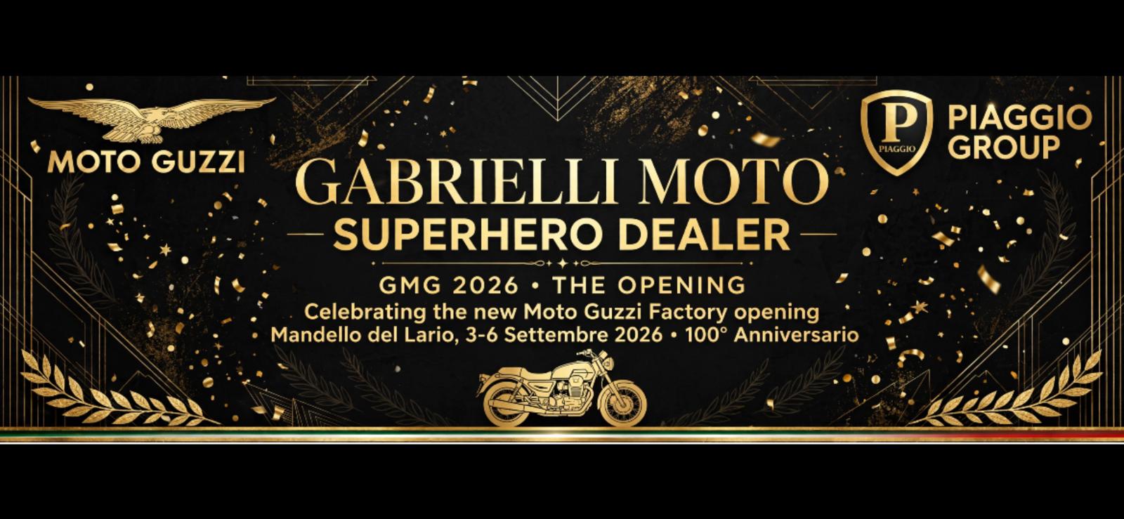 Gabrielli Moto premiata come Superhero Dealer al GMG 2026 