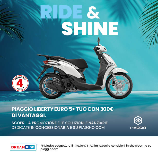 PROMOZIONE LIBERTY 125/150 E5+