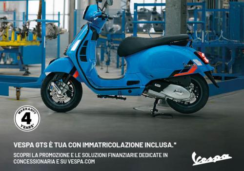PROMOZIONE VESPA GTS 125/310 e GTV E5+