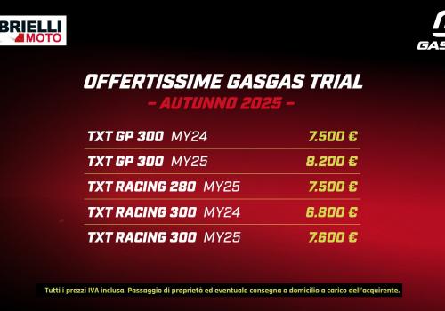 OFFERTISSIMA GASGAS TRIAL