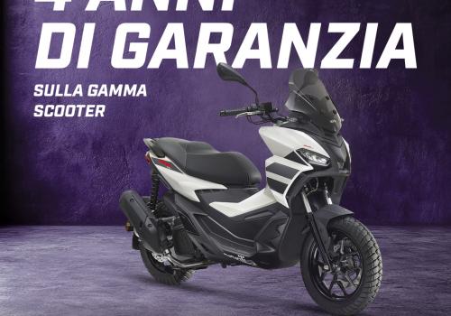 APRILIA 4-YEAR WARRANTY