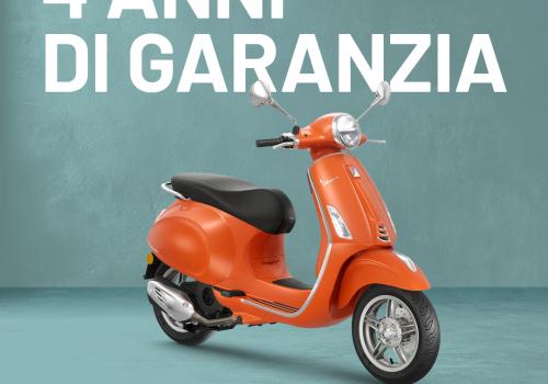 VESPA 4-YEAR WARRANTY