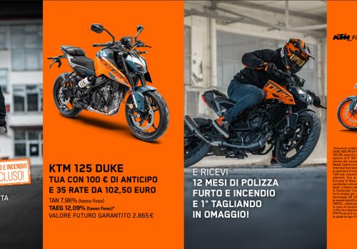 PROMOZIONE KTM 125 DUKE